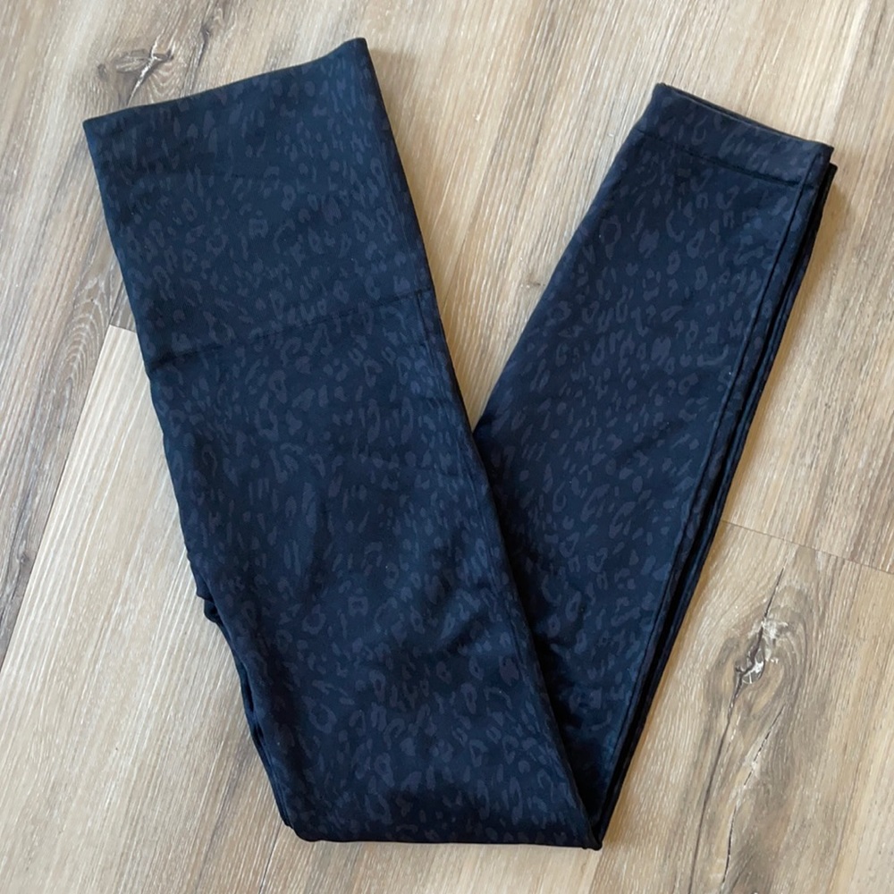 SPANX Seamless Leopard Print Leggings